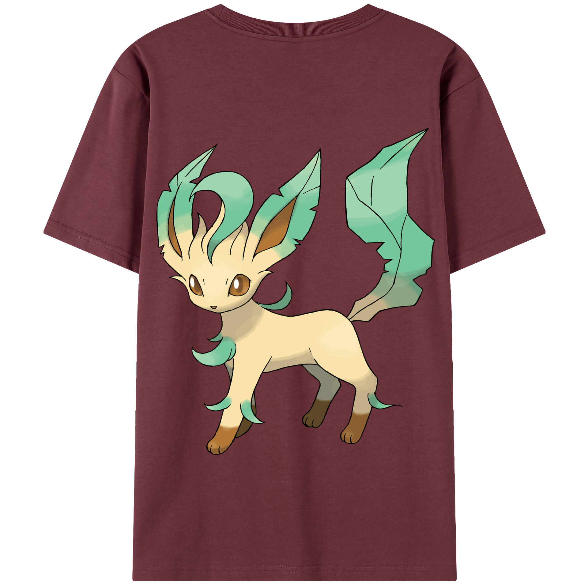 （画像用） ポケットモンスター Pokémon 綿100％半袖Tシャツ（背面プリント）